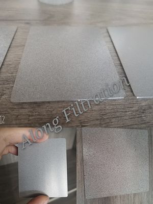 Sintered Titanium Plate Superior Mechanical Strength , No Pollution And Used For PEM Membrane Electrode Plate