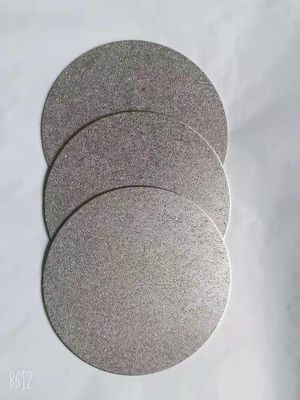 5um - 70um Filter Rating Sintered Titanium Plate 30 - 45% Porosity 3-800M2/M2 HKPa Penetrability